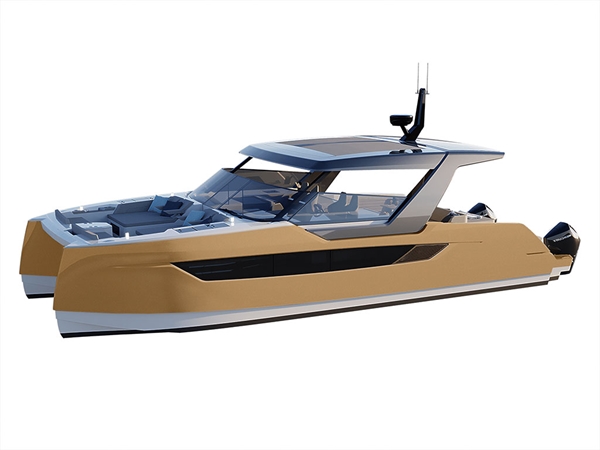 Avery Dennison SW900 Gloss Metallic Gold Catamaran Dual-Hull Vinyl Film Wraps