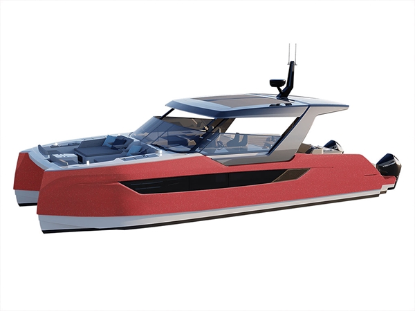 Avery Dennison SW900 Diamond Red Catamaran Dual-Hull Vinyl Film Wraps