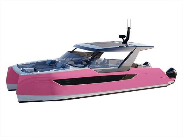 Avery Dennison SW900 Matte Metallic Pink Catamaran Dual-Hull Vinyl Film Wraps