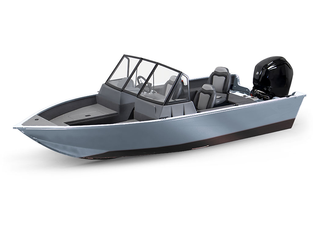 Avery Dennison SW900 Gloss Cloudy Blue Modified-V Hull DIY Fishing Boat Wrap