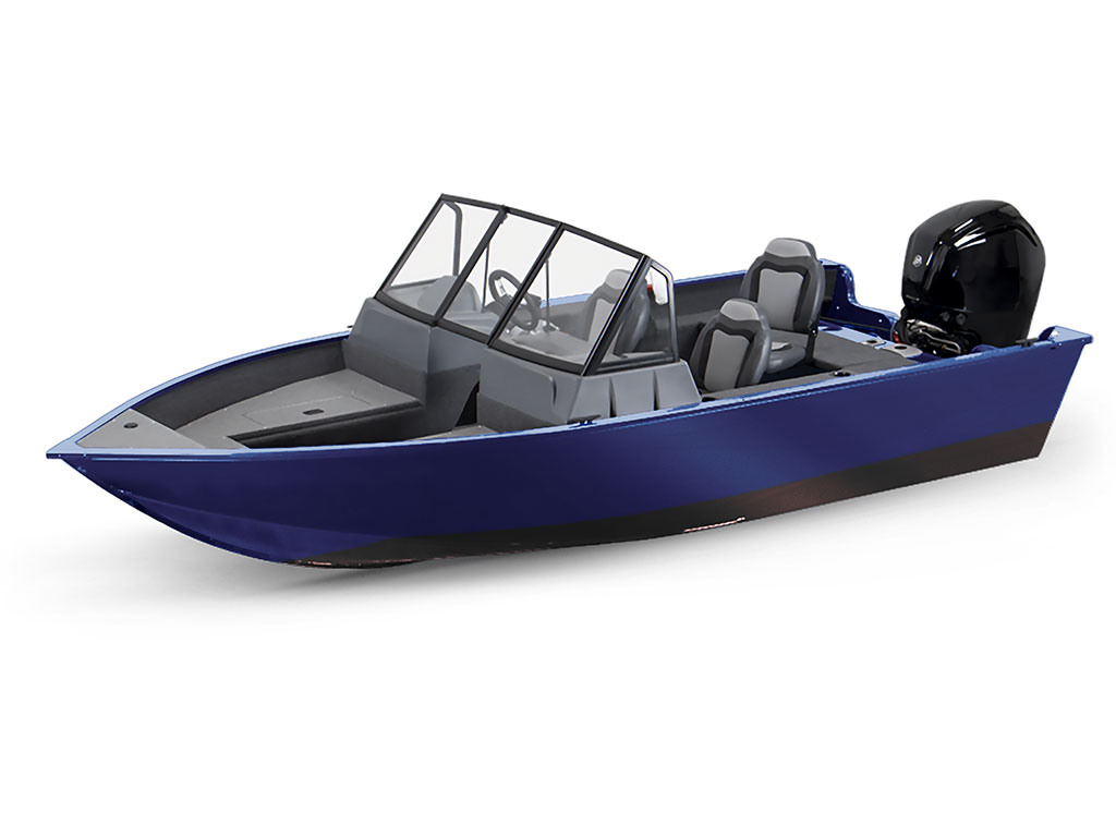 Avery Dennison SW900 Gloss Dark Blue Modified-V Hull DIY Fishing Boat Wrap