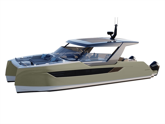 Avery Dennison SW900 Matte Khaki Green Catamaran Dual-Hull Vinyl Film Wraps