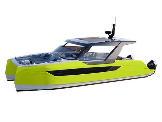 Avery Dennison SW900 Gloss Lime Green Catamaran Dual-Hull Vinyl Film Wraps