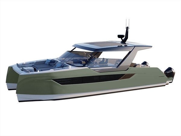 Avery Dennison SW900 Matte Olive Green Catamaran Dual-Hull Vinyl Film Wraps