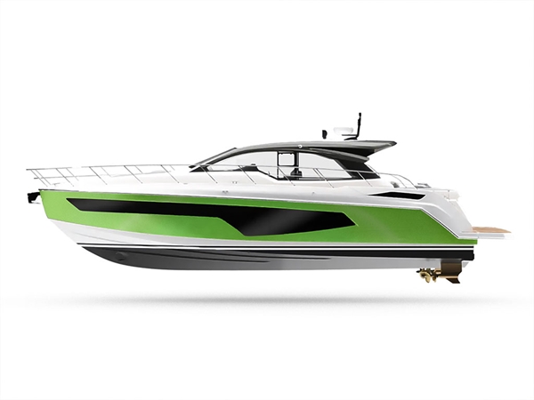 Avery Dennison SW900 Gloss Light Green Pearl Customized Yacht Boat Wrap