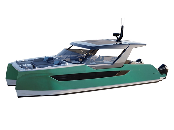 Avery Dennison SW900 Gloss Dark Green Pearl Catamaran Dual-Hull Vinyl Film Wraps