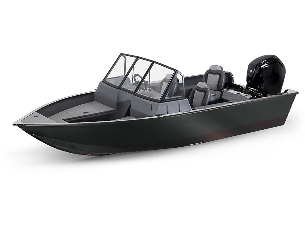 ORACAL 970RA Gloss Dark Gray Modified-V Hull DIY Fishing Boat Wrap