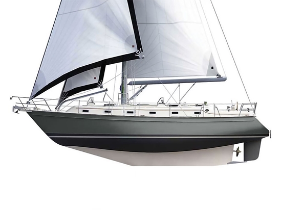 ORACAL 970RA Gloss Dark Gray Customized Cruiser Boat Wraps