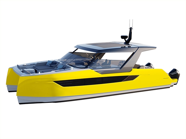 ORACAL 970RA Gloss Canary Yellow Catamaran Dual-Hull Vinyl Film Wraps