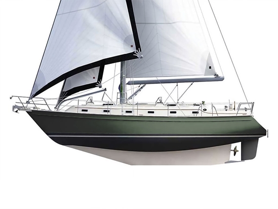 ORACAL 970RA Gloss Bottle Green Customized Cruiser Boat Wraps