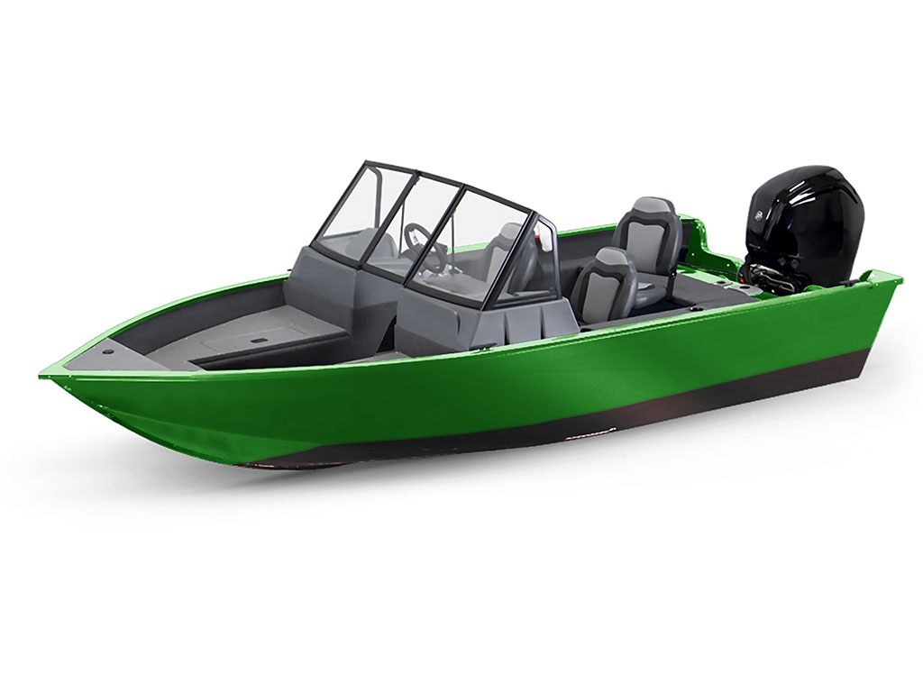 ORACAL 970RA Gloss Tree Green Modified-V Hull DIY Fishing Boat Wrap