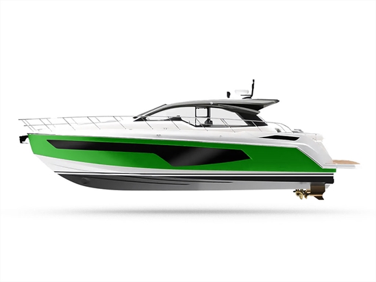 ORACAL 970RA Gloss Tree Green Customized Yacht Boat Wrap