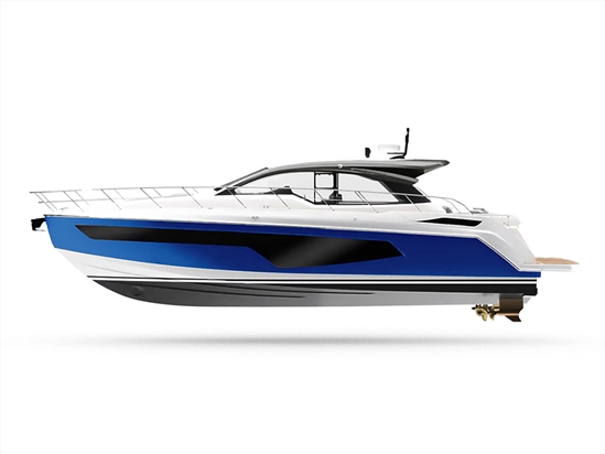 ORACAL 970RA Gloss Police Blue Customized Yacht Boat Wrap