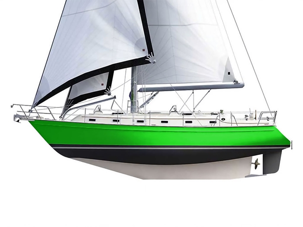 ORACAL 970RA Gloss Grass Green Customized Cruiser Boat Wraps