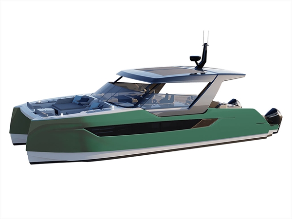 ORACAL 970RA Gloss Fir Tree Green Catamaran Dual-Hull Vinyl Film Wraps