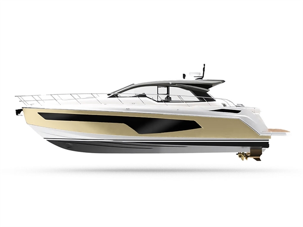 ORACAL 970RA Gloss Taxibeige Customized Yacht Boat Wrap