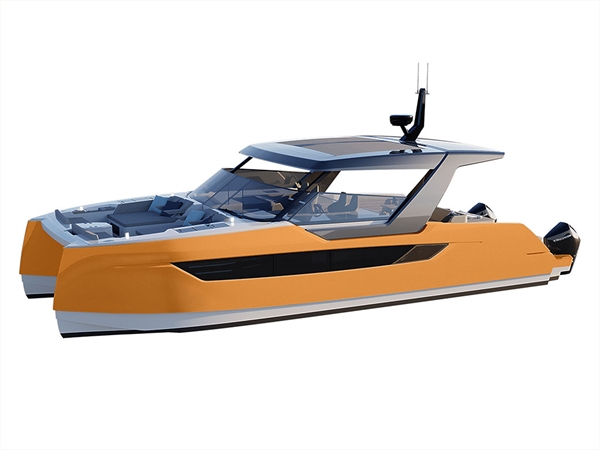 ORACAL 970RA Metallic Bronze Catamaran Dual-Hull Vinyl Film Wraps