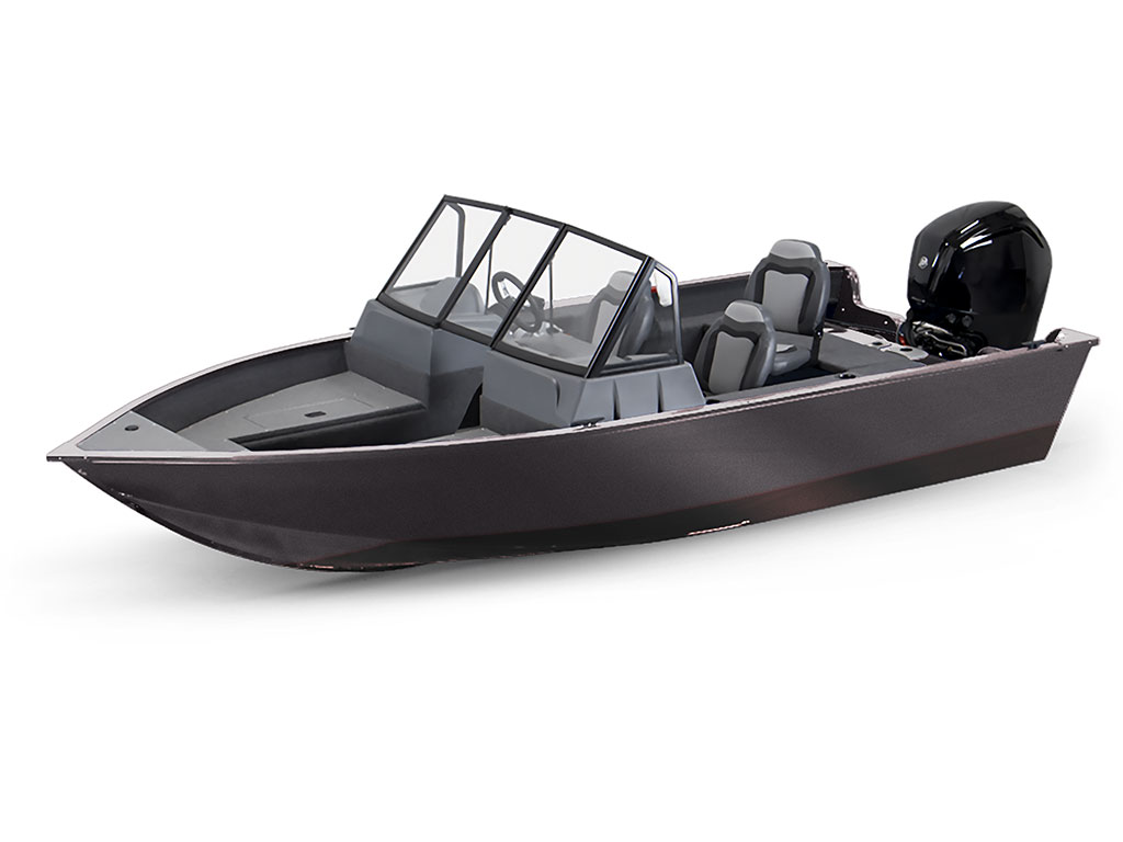 ORACAL 970RA Metallic Gray Cast Iron Modified-V Hull DIY Fishing Boat Wrap