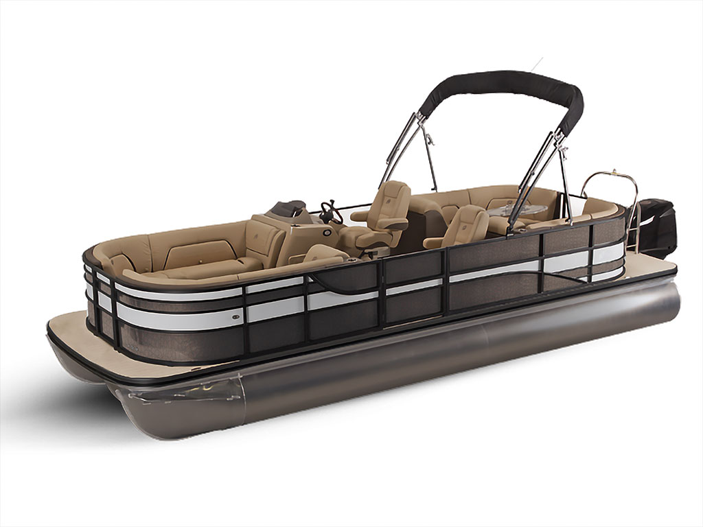 ORACAL 975 Crocodile Brown Pontoon Custom Boat Wrap