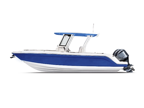 Rwraps™ 4D Carbon Fiber Blue Motorboat Wraps