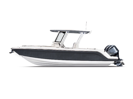 Rwraps Brushed Aluminum Gunmetal Motorboat Wraps