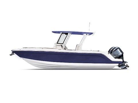 Rwraps™ Gloss Metallic Blueberry Motorboat Wraps