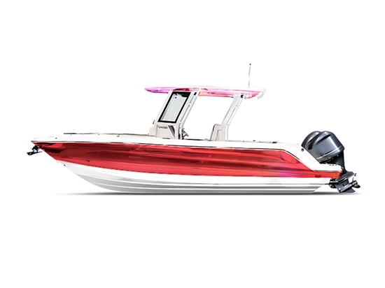 Rwraps Holographic Chrome Red Neochrome Motorboat Wraps