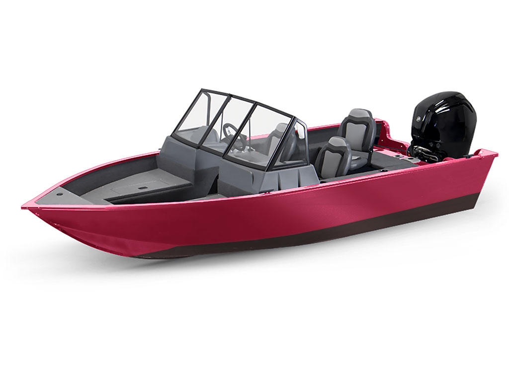 Rwraps Matte Rose Modified-V Hull DIY Fishing Boat Wrap