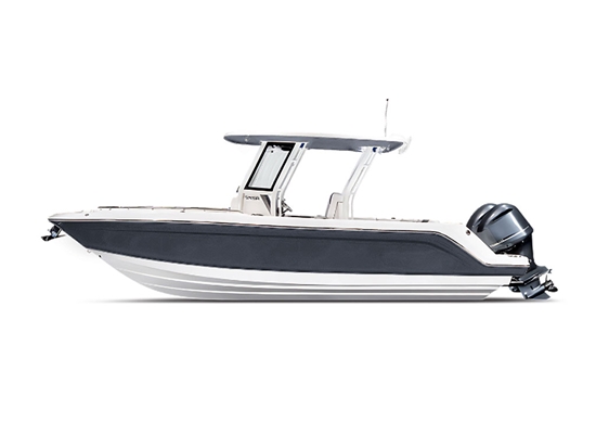 Rwraps Satin Metallic Deep Gray Motorboat Wraps