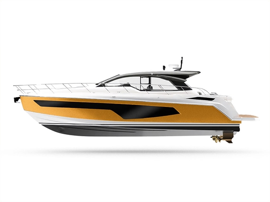 Rwraps Velvet Yellow Customized Yacht Boat Wrap