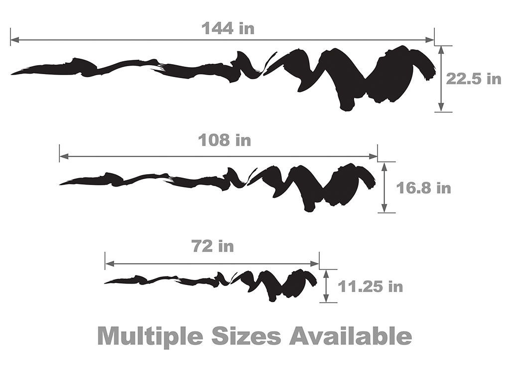 Dynasty Vehicle Body Graphic Size Chart