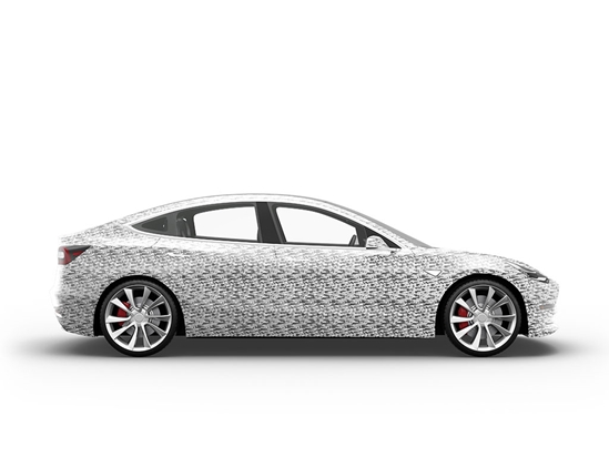 Rwraps 3D Carbon Fiber Silver (Digital) Do-It-Yourself Car Wraps