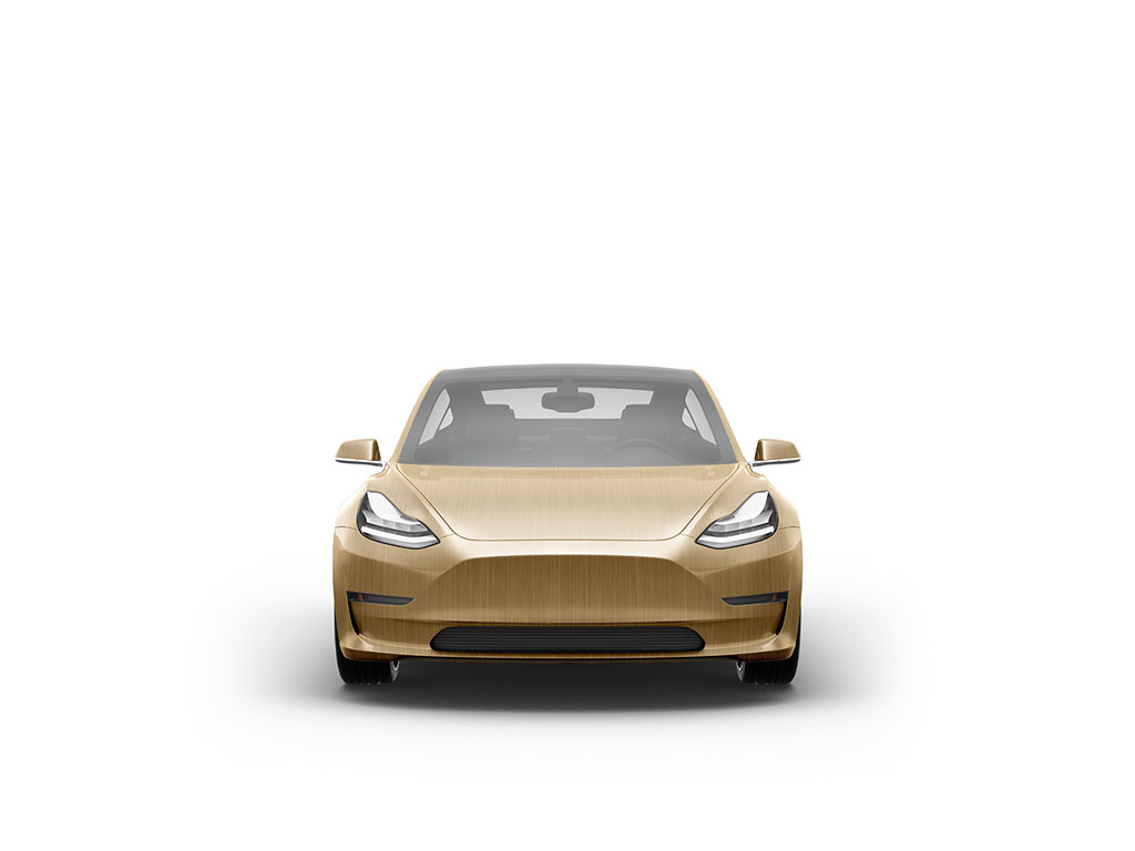 Rwraps Brushed Aluminum Gold DIY Car Wraps