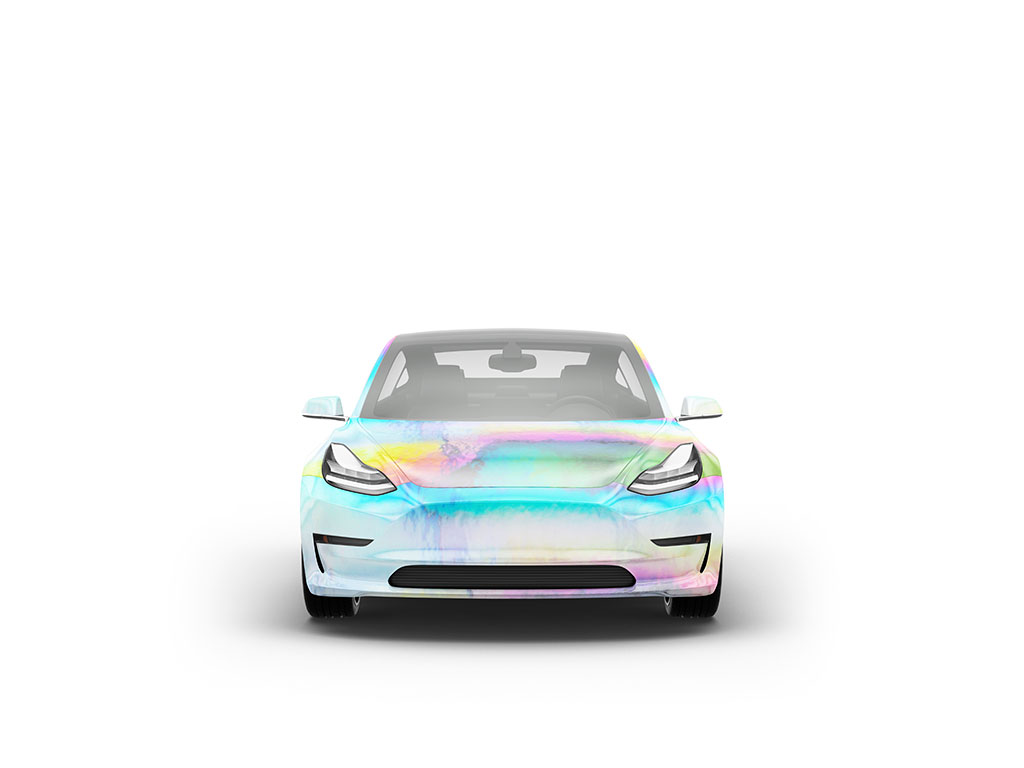 Rwraps Holographic Chrome Silver Neochrome DIY Car Wraps