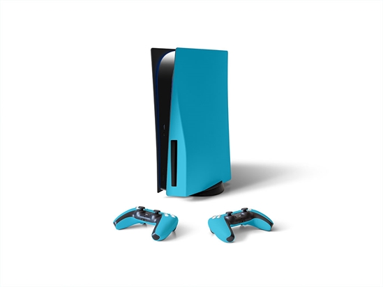 3M 7125 Peacock Blue Sony PS5 DIY Skin