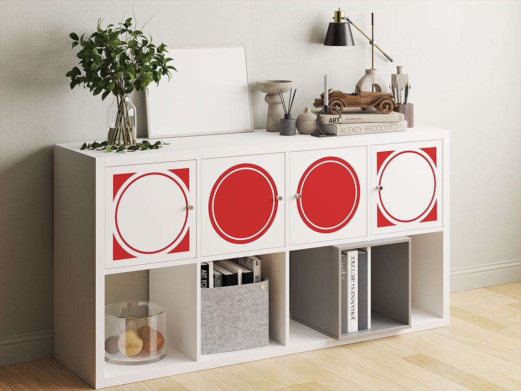 ORACAL 8800 Fox Red Translucent DIY Furniture Stickers