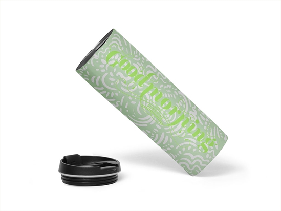 Oracal 951 Limette Green Water Bottle DIY Stickers