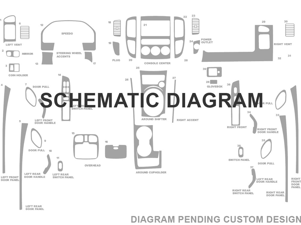 Aston Martin Dash Kit Diagram