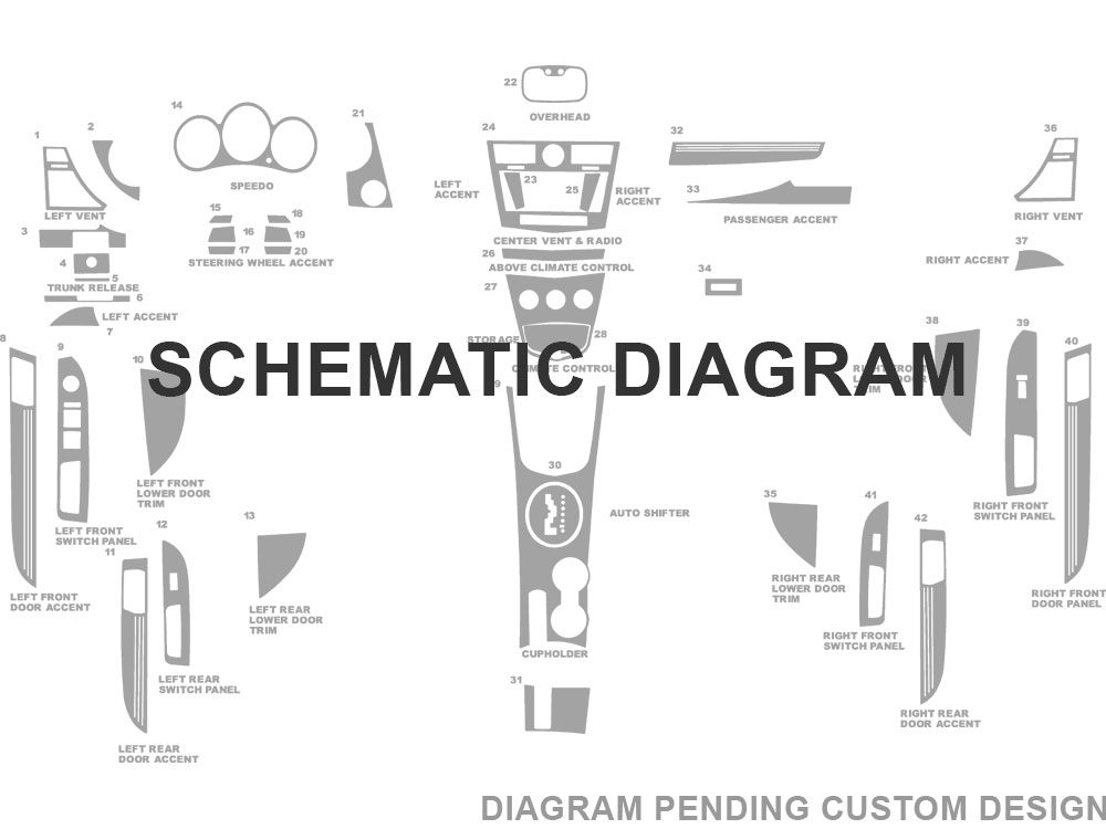 Custom Dash Kit Diagram