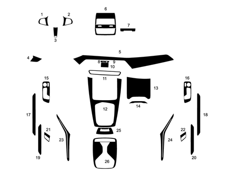 Rdash™ BMW X5 2020-2022 Dash Kits