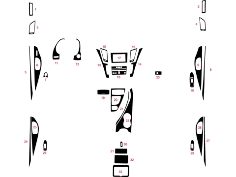 Rdash™ Infiniti Q50 2014-2024 Dash Kits