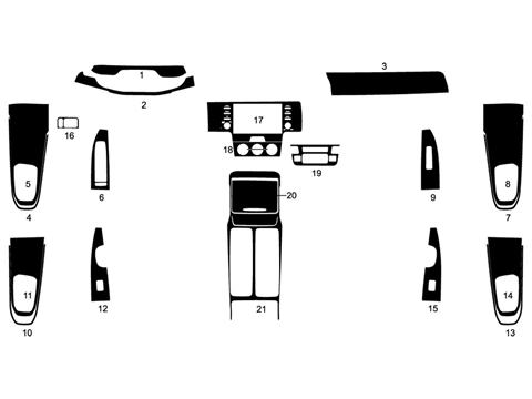 Rdash™ Kia Sorento 2021-2023 Dash Kits