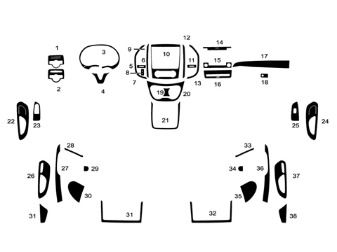 Rdash™ Mercedes-Benz Metris 2016-2023 Dash Kits