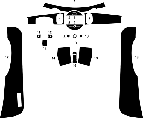 Rdash™ MINI Cooper 2022-2023 Dash Kits