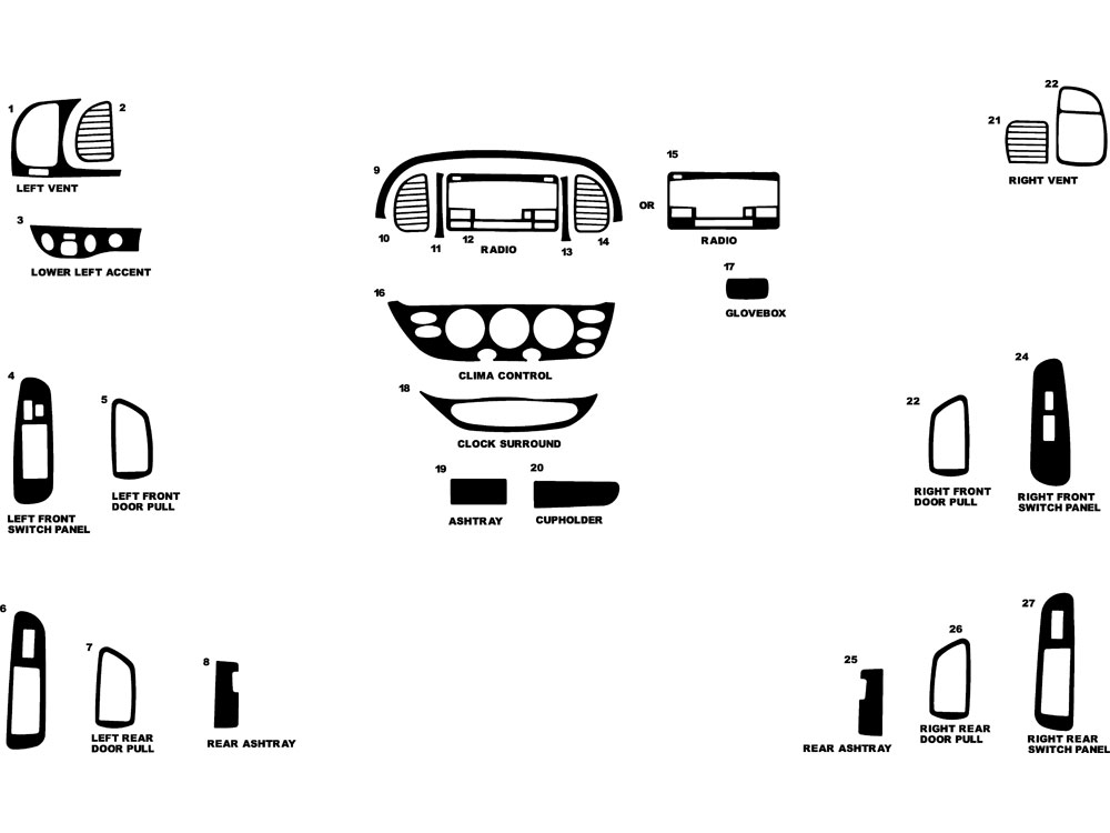 ##LONGDESCRIPTIONNAME2## Dash Kit Diagram