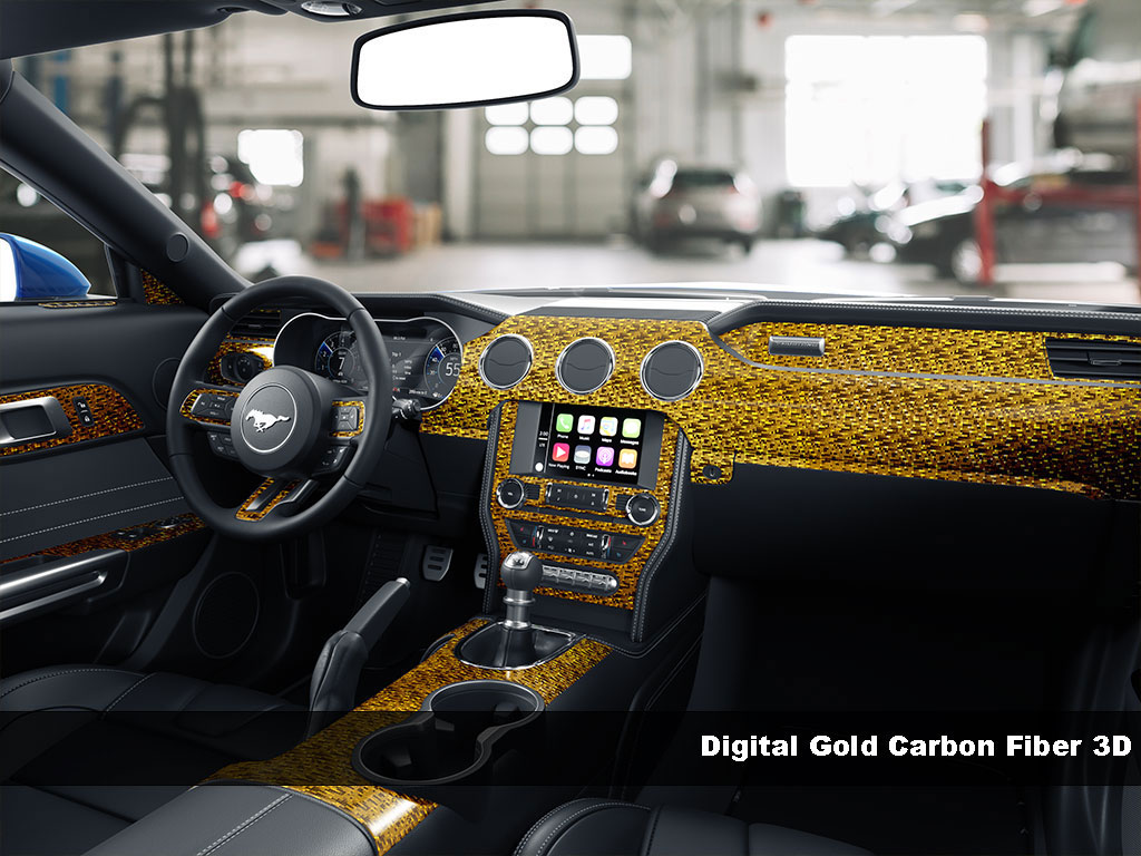 GMC Sierra 1500 2019-2022 Carbon Fiber Dash Kits | DIY Carbon