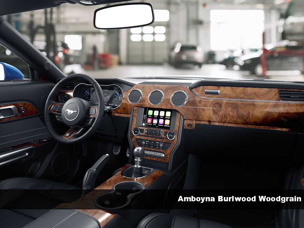 Hyundai Sonata 2011-2014 Amboyna Burlwood Wood Dash Kit Finish
