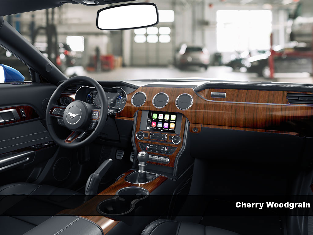 Hyundai Sonata 2011-2014 Cherry Wood Dash Kit Finish