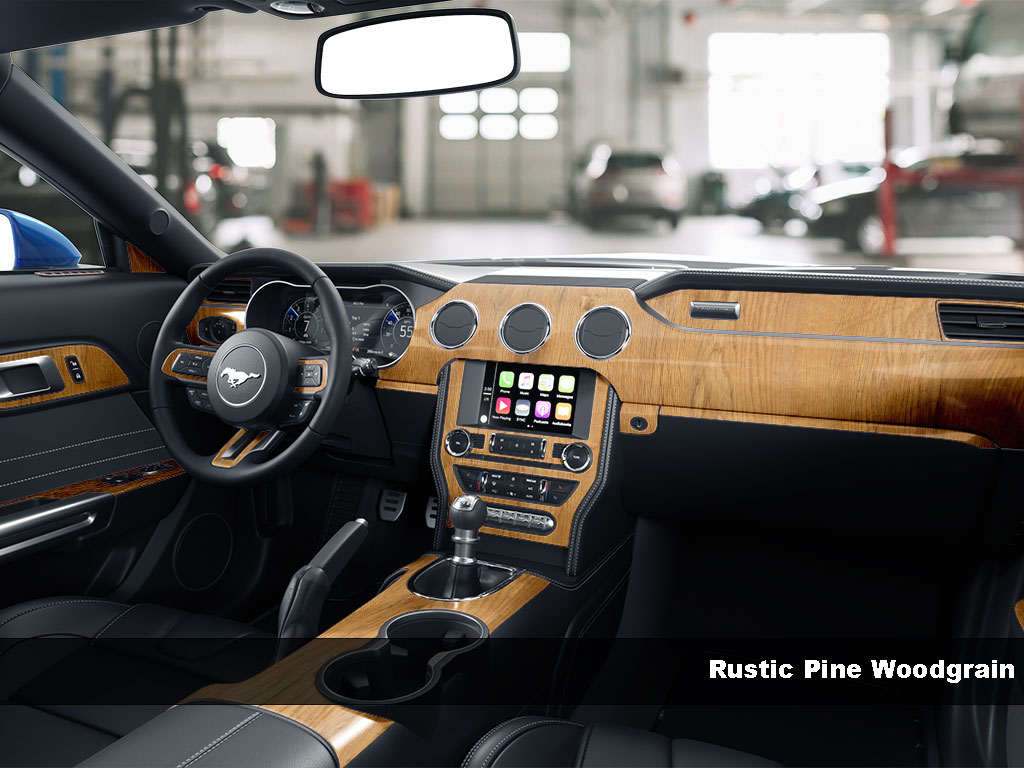 Hyundai Sonata 2011-2014 Rustic Pine Wood Dash Kit Finish