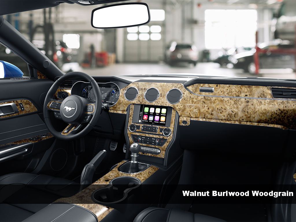 Hyundai Sonata 2011-2014 Walnut Burlwood Wood Dash Kit Finish